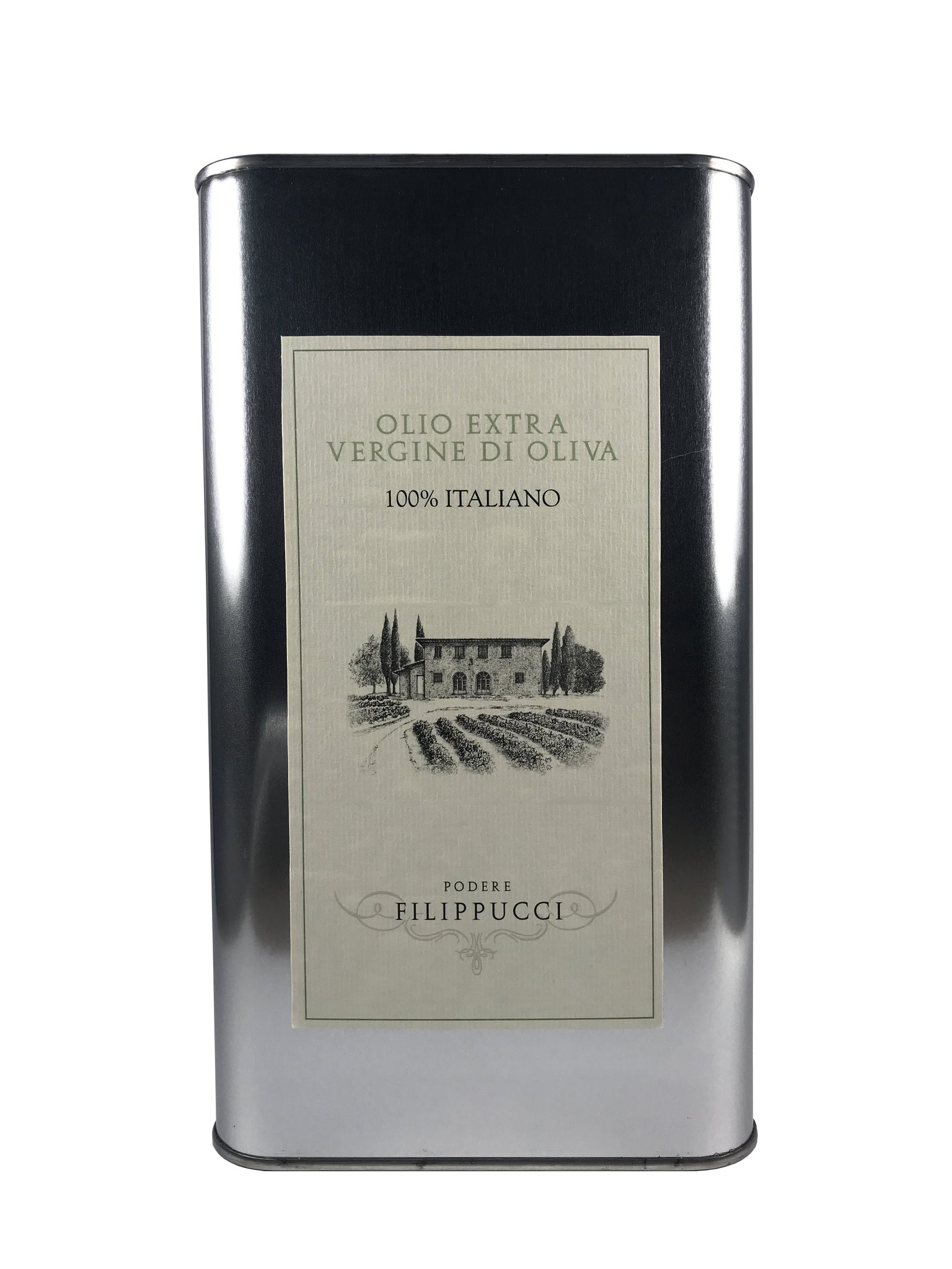 Extra virgin olive oil 100% ITALIAN in can 3 liter Filippucci Spello Umbria 2022